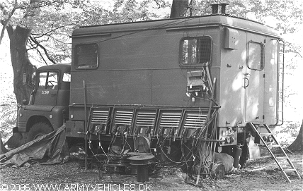 Bedford RLC, 4 x 4, 12 V (Rear view, left side)