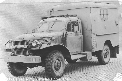 Dodge W300M, 4 x 4, 24 V (Front view, left side)