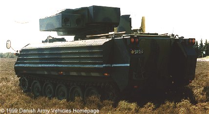 Elevated TOW system (ETS) firing a rocket