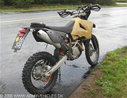 KTM 450 EXC, 2 X 1, 12V (Rear view, right side)