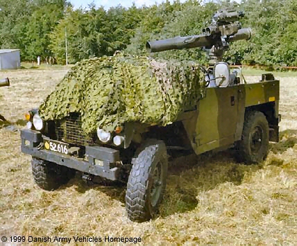 Landrover 88, half ton, 4 x 4, 24 V (Front view, left side)