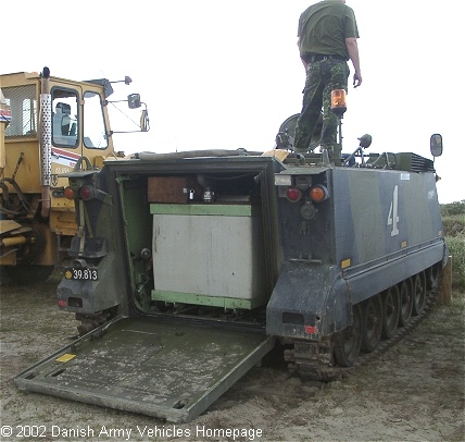 M113 Fire fighting (Rear view)