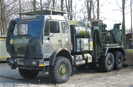 Mercedes 2628A/45, 6 x 6, 24V, D (Front view, left side)