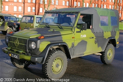 Mercedes G270CDI/28, 4 x 4, 12/24V (front view, left side)