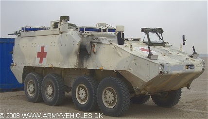 Mowag Piranha IIIC, 8 x 8, 24V, D (Front view, right side)