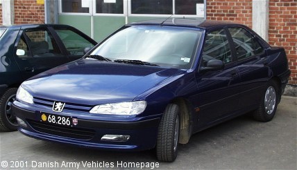 Peugeot 406, 4 x 2, 12V (Front view, left side)